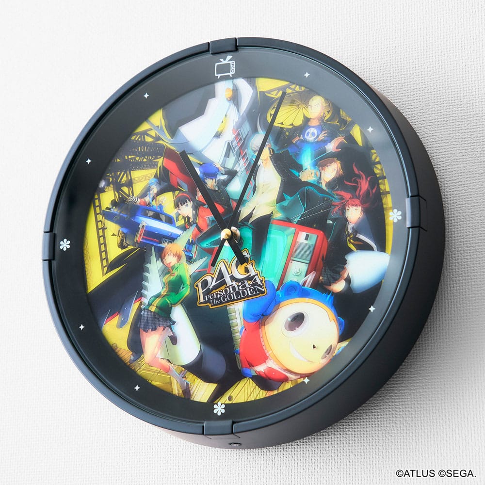 Persona 4 Golden Melody Wall Clock with Sound