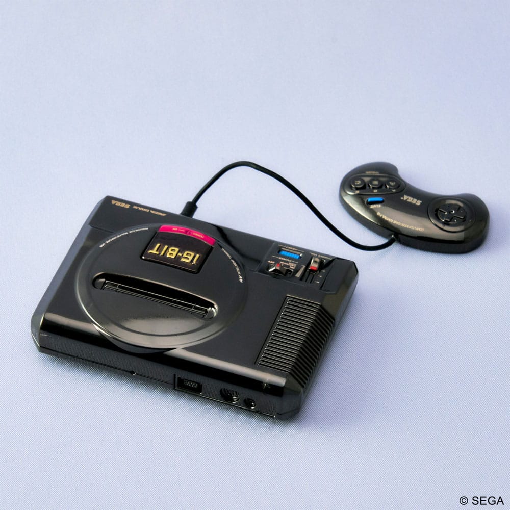 Sega Hardware Series Bright Arts Gallery Mini figura pressofusa Mega Drive