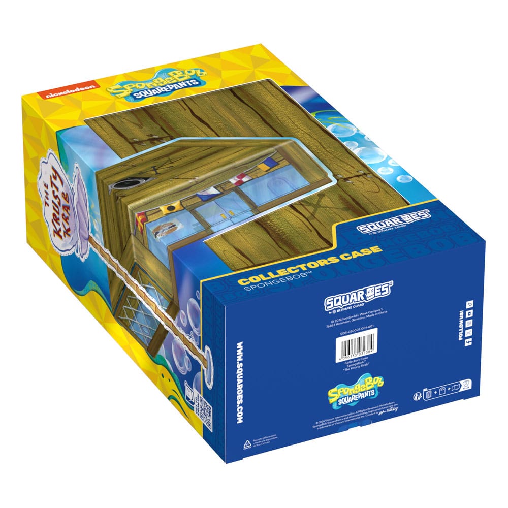 Squaroes - COLLECTEUR CASE SPONGEBOB SquarePants ™ - The Krusty Krab