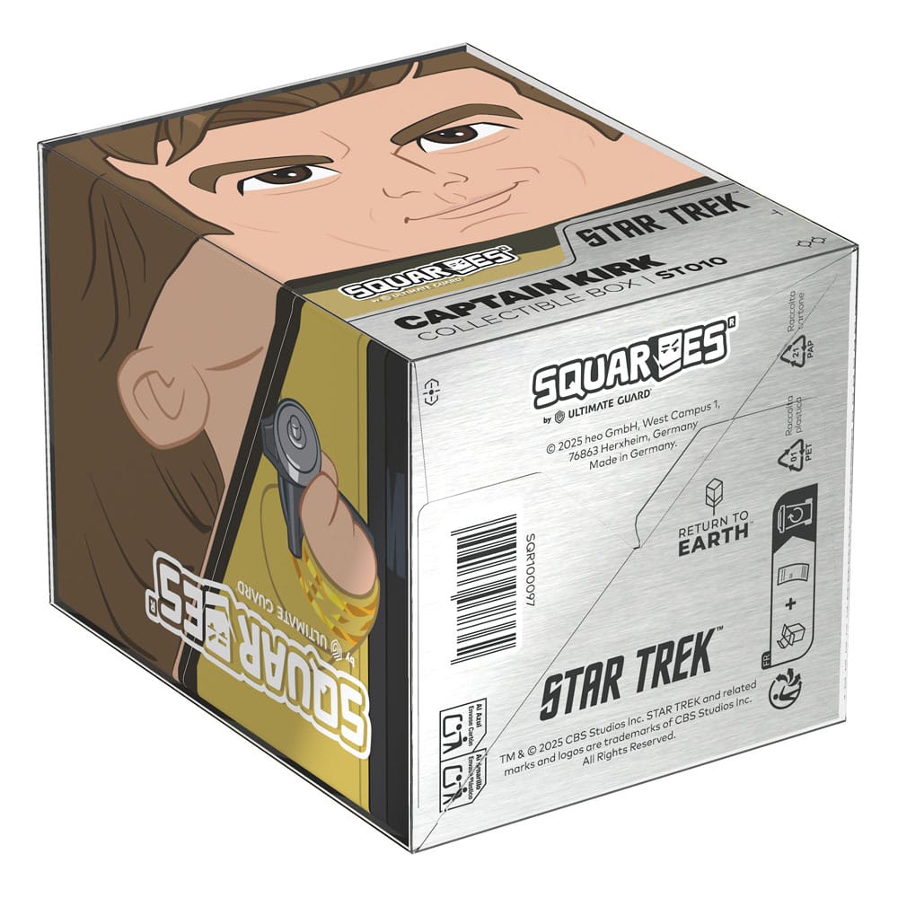 Squaroes Squaroe Star Trek: Den originale serien ST010 - Captain Kirk