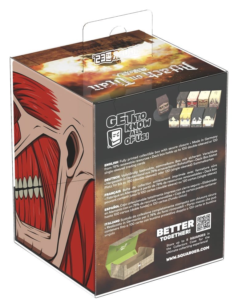 Titan AOT006'ya Squaroes Squaroe Saldırısı - Devasa Titan