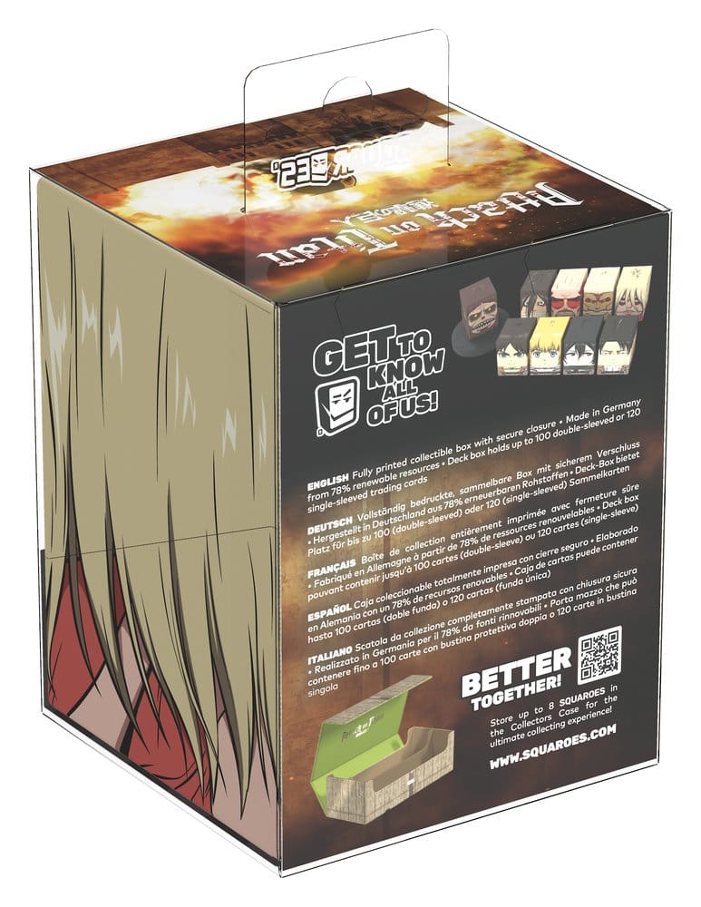 Squaroes Squaroe Attack on Titan AOT008 - Kvinde Titan