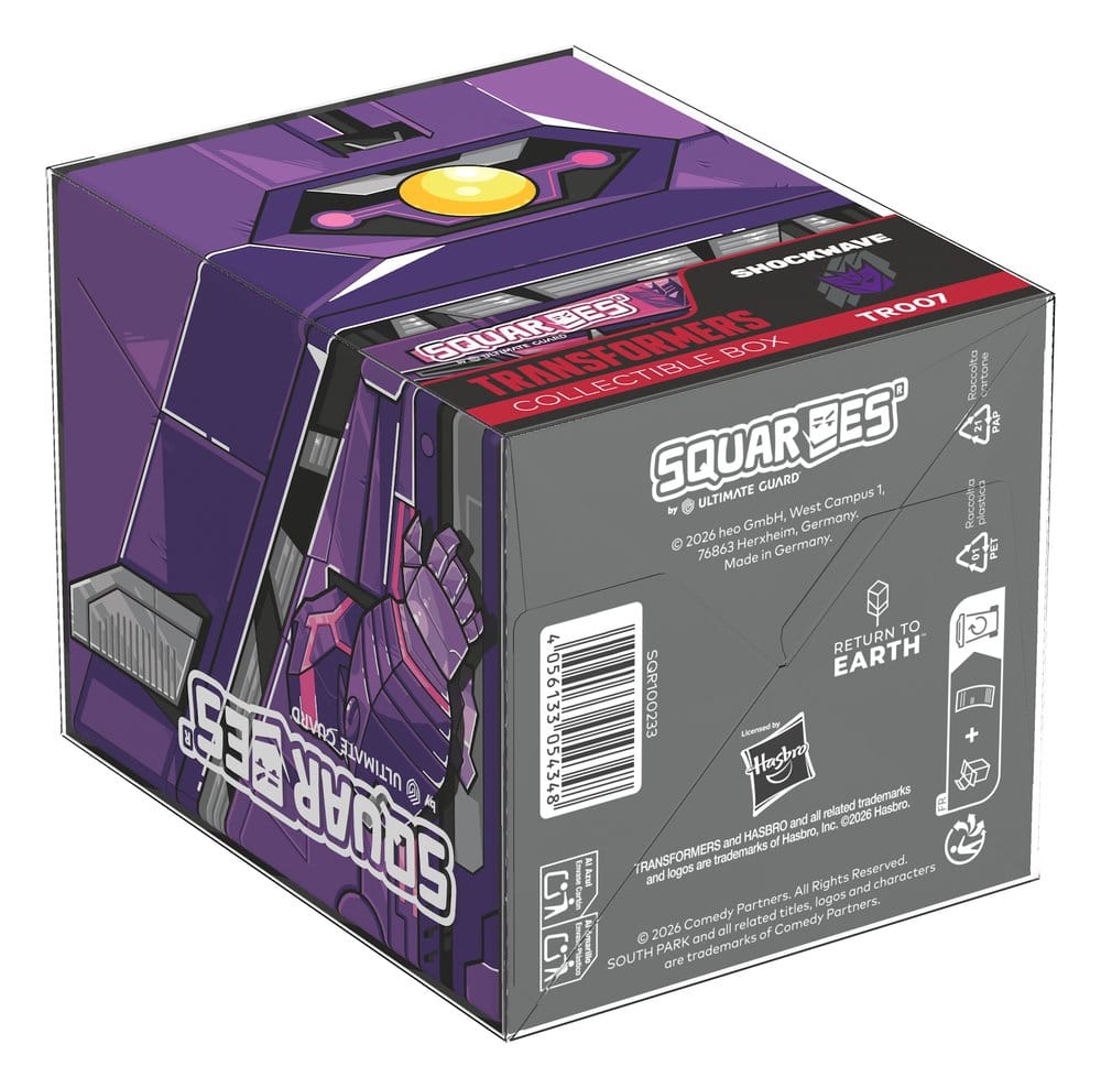 Squaroes Squaroe Transformers TR007 - Onda de choque