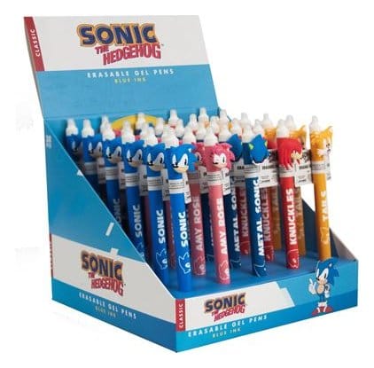 Sonic – The Hedgehog löschbare Gelstift-Figuren-Display (30)