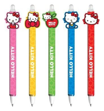 Expositor de poses de bolígrafo de gel borrable Hello Kitty (30)
