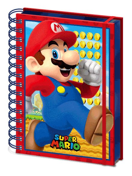 Super Mario 3D Wiro Defter A5 Mario