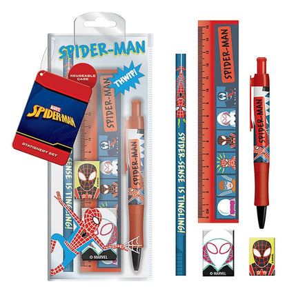 Spider-Man-Briefpapier-Set-Skizze