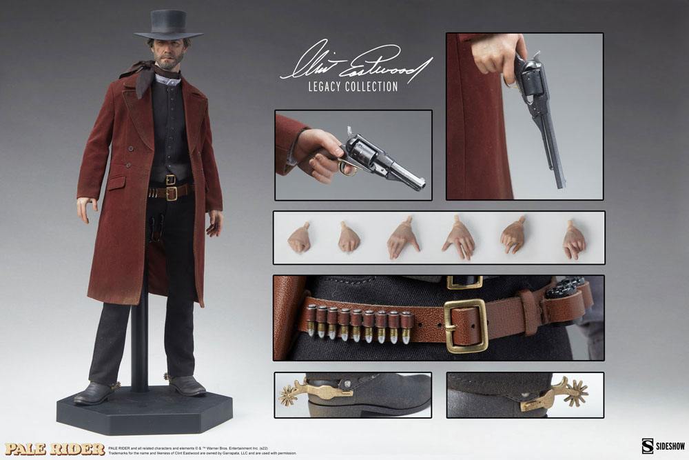 Pale Rider Clint Eastwood Legacy Collection Action Figure 1/6 The Preacher 30 cm