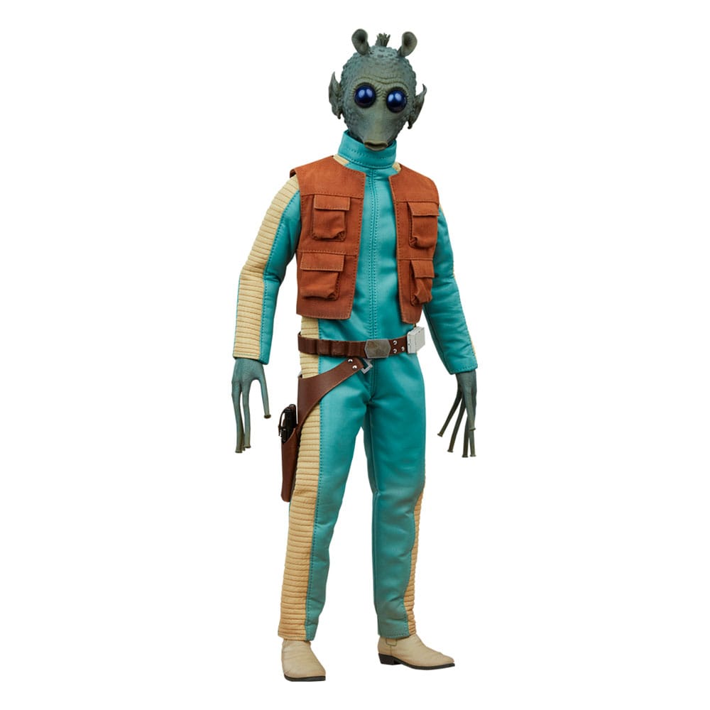 Star Wars feccia e azione malvagia Figura 1/6 Greedo 30 cm