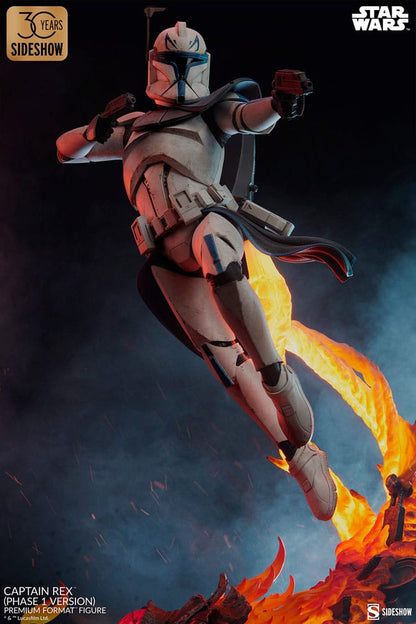 Figura de formato premium de Star Wars Capitán Rex (versión de fase 1) Sidhow exclusivo de 68 cm