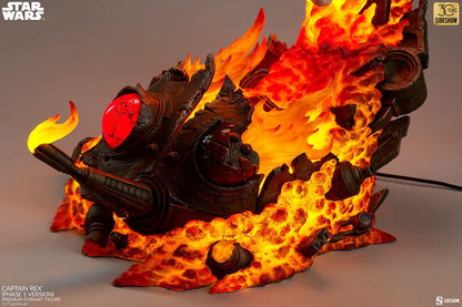 Figura de formato premium de Star Wars Capitán Rex (versión de fase 1) Sidhow exclusivo de 68 cm