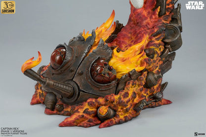 Figura de formato premium de Star Wars Capitán Rex (versión de fase 1) Sidhow exclusivo de 68 cm