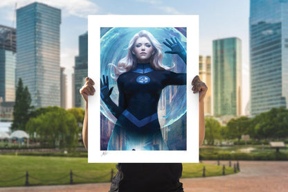 Marvel Art Print Sue Storm: Invisible Woman 46 x 61 cm - Unramed