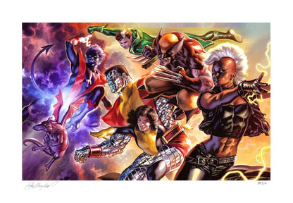 Marvel X-Men kunsttryk The X-Men af Felipe Massafera 46 x 66 cm - uindrammet