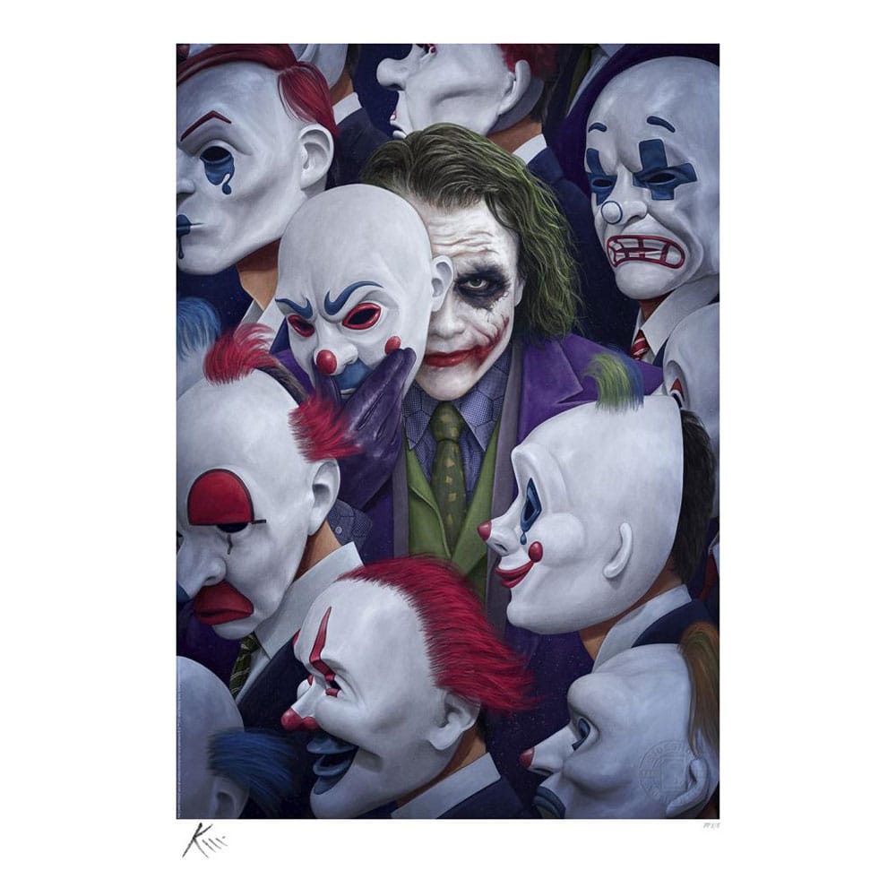 DC Comics Art Print Agent of Chaos 46 x 61 cm - Unram