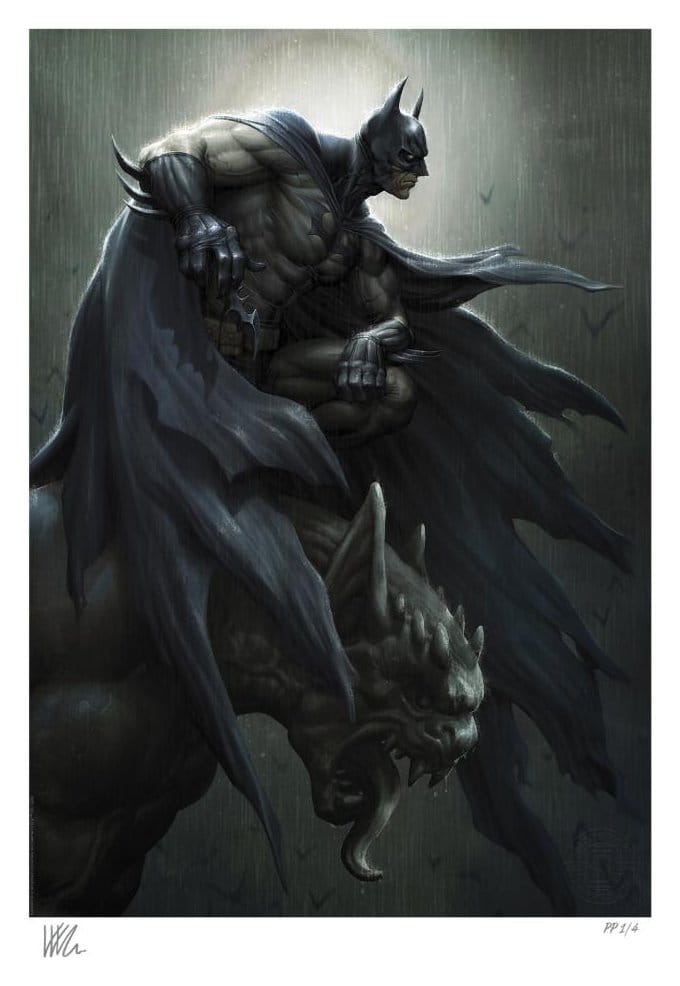 DC Comics Art Print Batman 46 x 61 cm - uindrammet