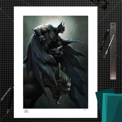DC Comics Art Print Batman 46 x 61 cm - uindrammet