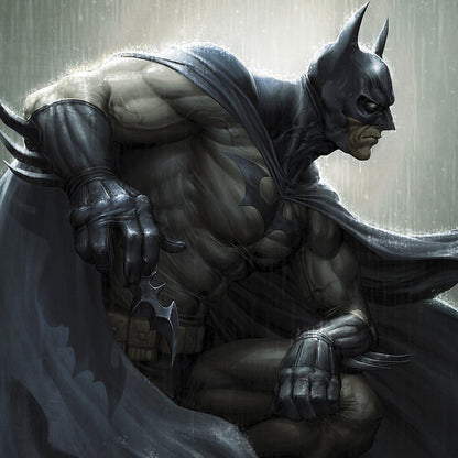 DC Comics Art Print Batman 46 x 61 cm - uindrammet
