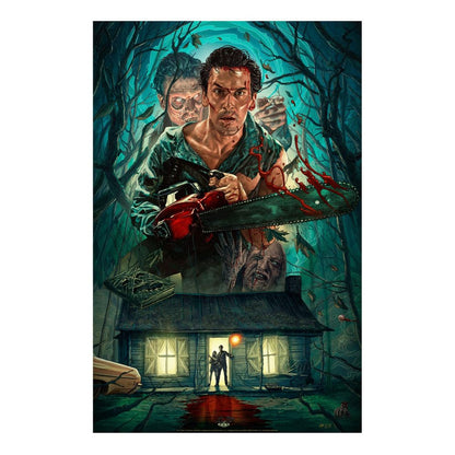 Evil Dead 2: Dead by Dawn Art Print Ash Williams 46 x 61 cm - unframed