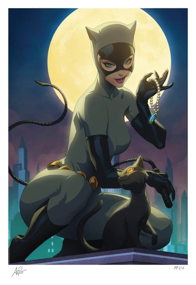 DC Comics Art Print Catwoman: Batman the Animated Series 46 x 61 cm - uindrammet