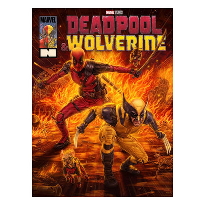 Marvel Art Print Deadpool & Wolverine 46 x 61 cm - sin marco