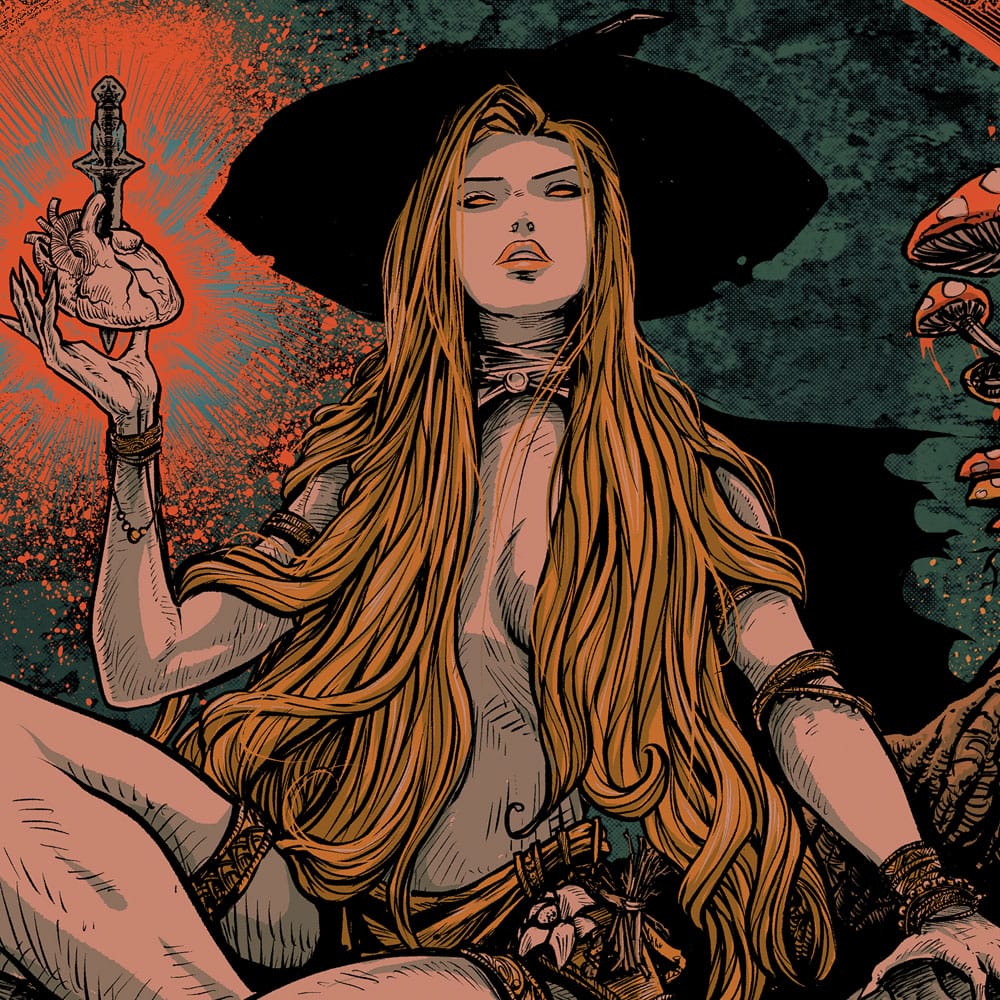 Sideshow Originals Lámina La bruja del bosque 61 x 46 cm - sin marco