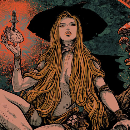Sideshow Originals Lámina La bruja del bosque 61 x 46 cm - sin marco