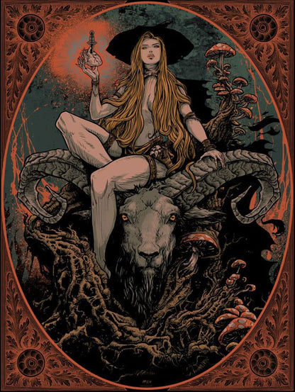 Sideshow Originals Lámina La bruja del bosque 61 x 46 cm - sin marco