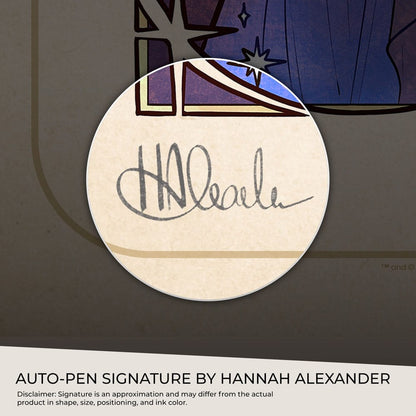 Critical Role Art Print Matthew Mercer: 10th Anniversary Art Nouveau-illustrasjoner 46 x 28 cm - uinnrammet