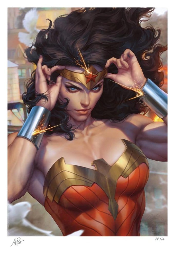 DC Comics kunsttryk Wonder Woman #1 (2023) 61 x 46 cm - uindrammet