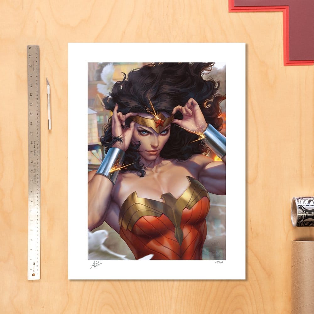 DC Comics kunsttryk Wonder Woman #1 (2023) 61 x 46 cm - uindrammet