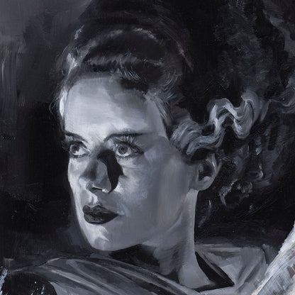 Bride of Frankenstein Kunsttryk Bride of Frankenstein af Chris Valentine 41 x 31 cm - uindrammet