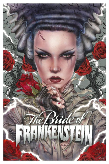 Bride of Frankenstein kunsttrykk Bride Afterlife av Brian M. Viveros 61 x 41 cm - uinnrammet