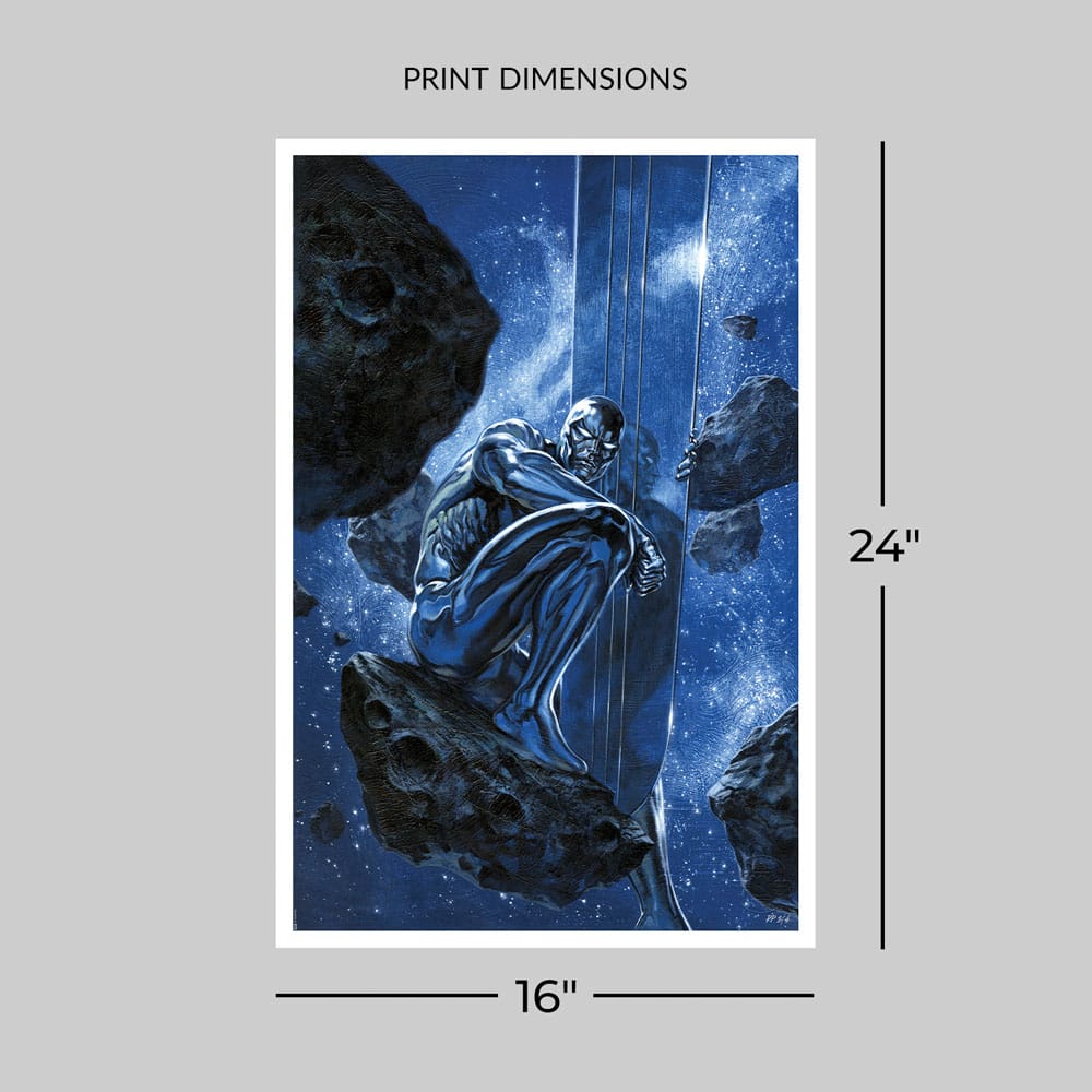 Marvel Art Print Silver Surfer: Ghost Light 61 x 41 cm - oinramad