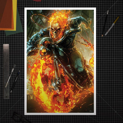 Marvel Art Print Cosmic Ghost Rider 61 x 41 cm - uindrammet