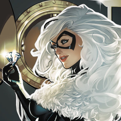 The Amazing Spider-Man Art Print Cosmic Black Cat 61 x 41 cm - sans cadre