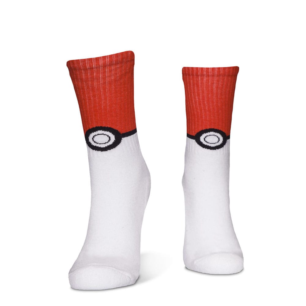 Pokémon chaussettes 3 pack pikachu pokeball 39-42