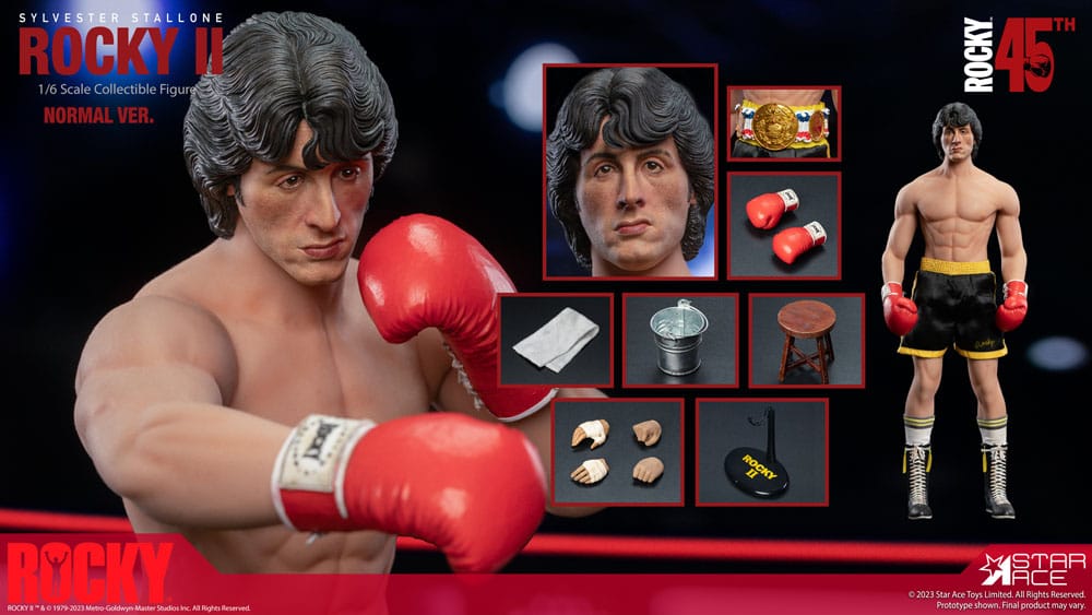 Rocky II -staty 1/6 Rocky Normal version 30 cm