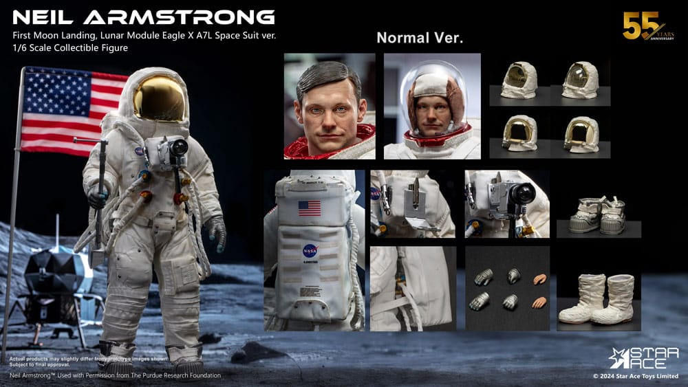 Neil Armstrong Eylem Şekil 1/6 Neil Armstrong 30 cm