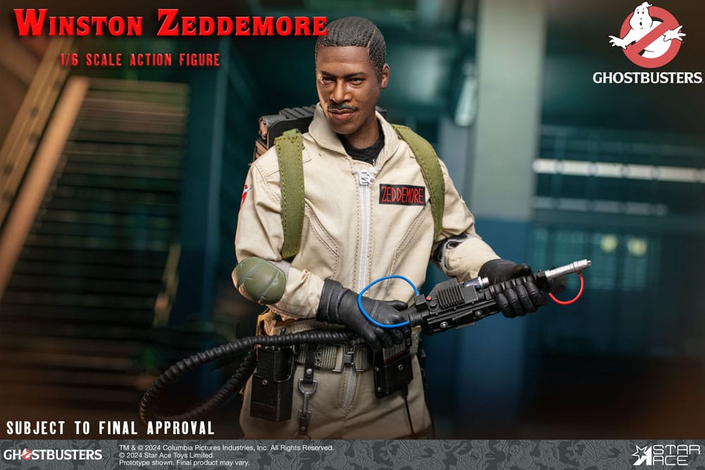 Ghostbusters (1984) Action Figure 1/6 Winston Zeddemore 30 cm