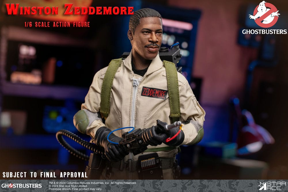 Ghostbusters (1984) Action Figure 1/6 Winston Zeddemore 30 cm