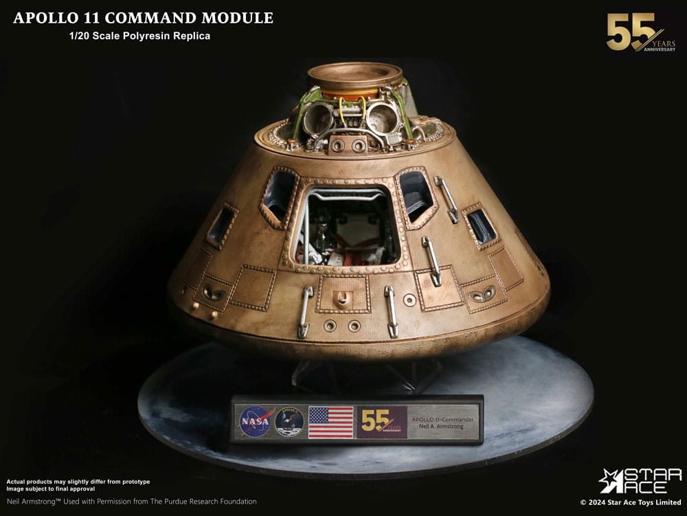 Apollo 11 Replica 1/20 Modulo di comando (DX) 20 cm