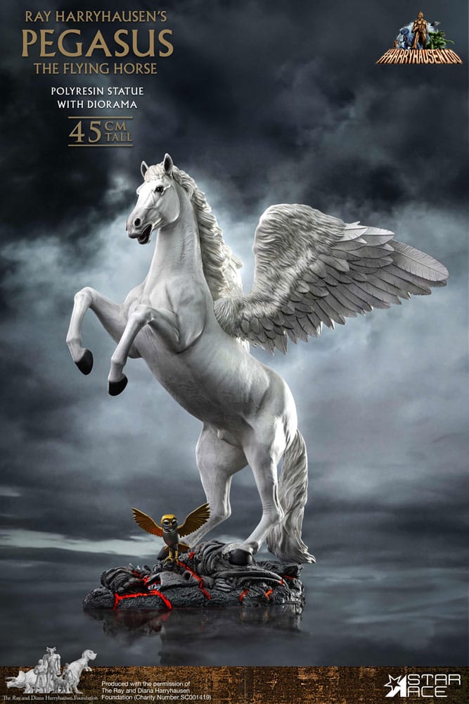 Ray Harryhausen Heykeli Pegasus: The Flying Horse 2.0 Deluxe Sürüm 45 cm