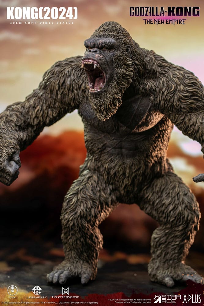 Godzilla vs. Kong: The New Empire Soft Vinyl Statue Kong 30 cm