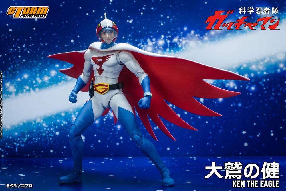 Gatchaman Action Figure 1/12 Ken the Eagle 18 cm