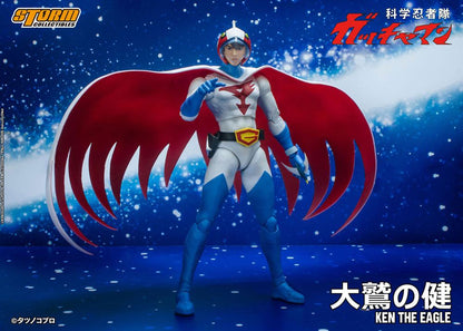 Gatchaman Action Figure 1/12 Ken the Eagle 18 cm