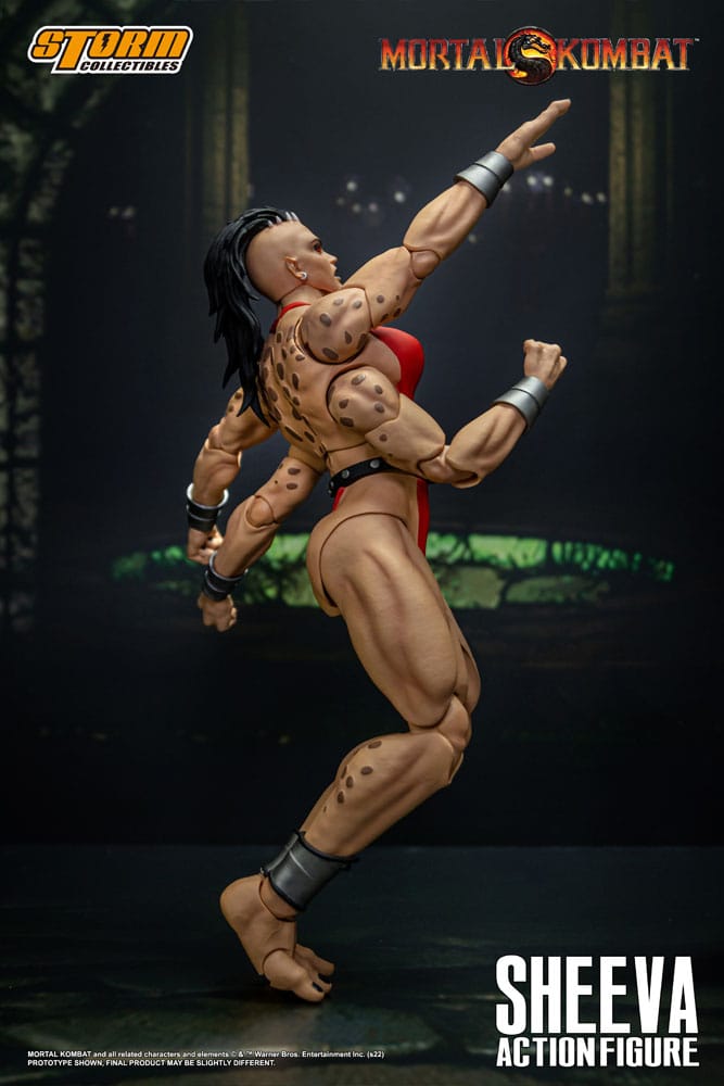 Mortal Kombat Eylem Şekil 1/12 Sheeva 18 cm