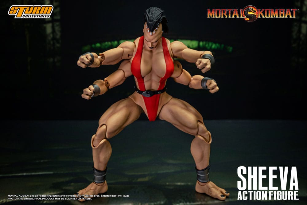 Mortal Kombat Eylem Şekil 1/12 Sheeva 18 cm