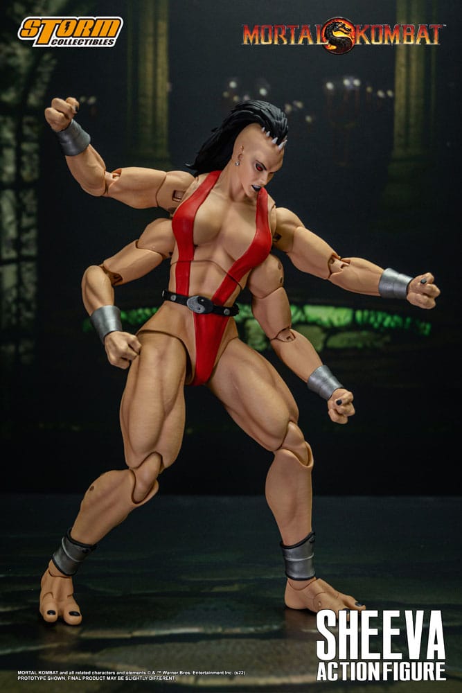 Mortal Kombat Eylem Şekil 1/12 Sheeva 18 cm