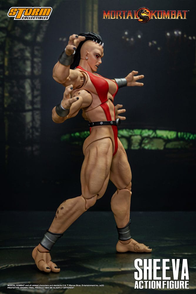 Mortal Kombat Eylem Şekil 1/12 Sheeva 18 cm